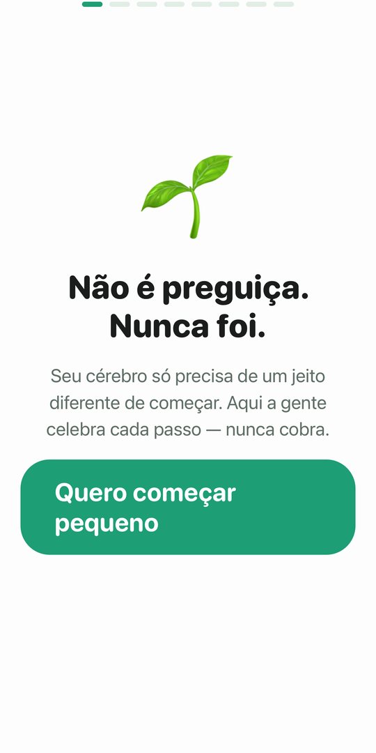 A primeira tela
